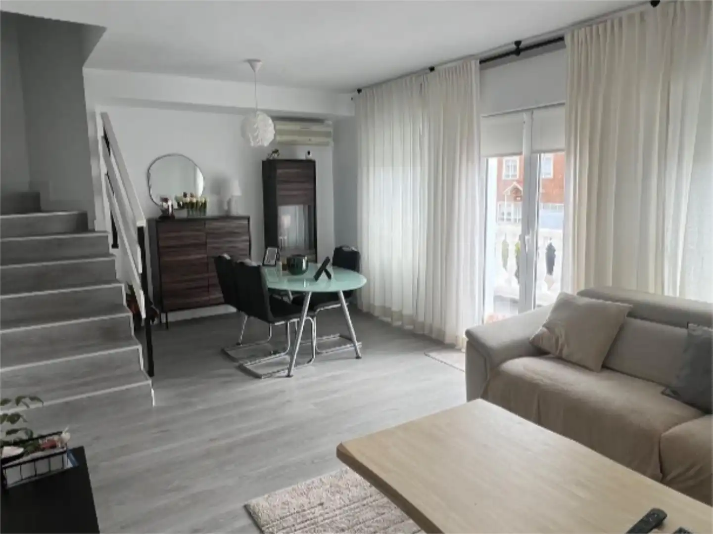 Casa adosada en venta en Calle Los Pinos, 6, Ólvega Sala de estar de Casa adosada en venta en Ólvega con Aire acondicionado y Terraza