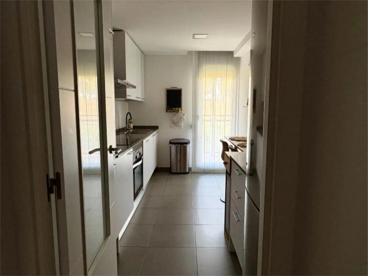 Flat for sale in Carrer del Kurdistan, 76, Can Gambús Kitchen of Flat for sale in Sabadell with Air Conditioner, Terrace and Swimming Pool