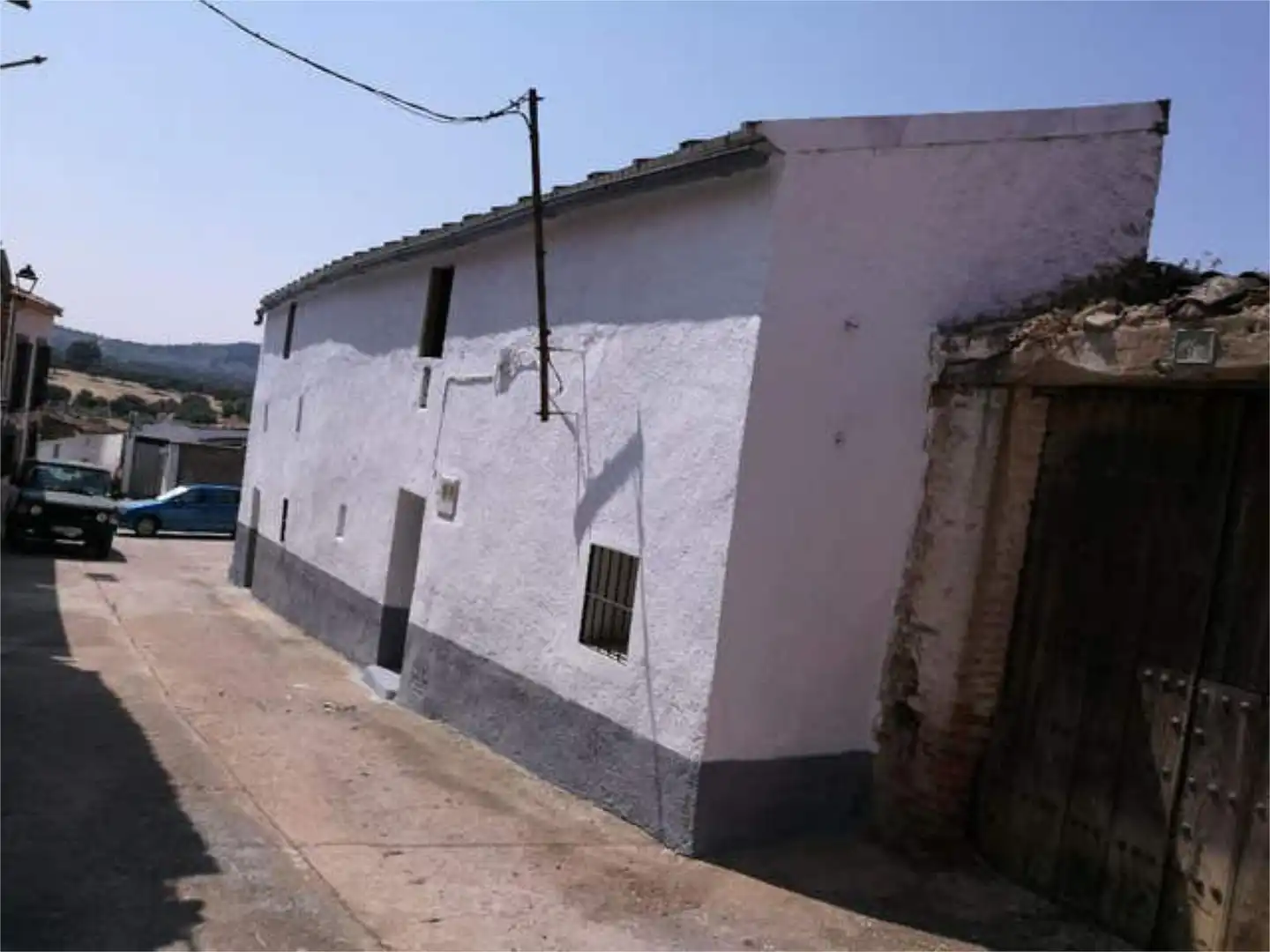 Vista exterior de Casa o xalet en venda en Fuenlabrada de los Montes amb Traster