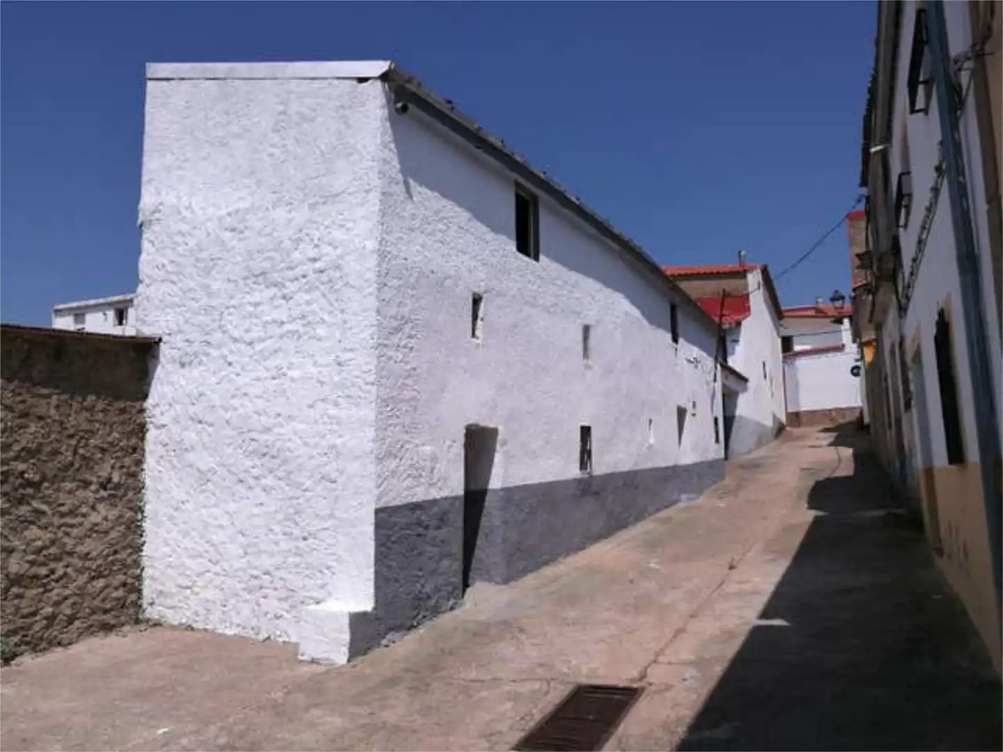 Vista exterior de Casa o xalet en venda en Fuenlabrada de los Montes amb Traster