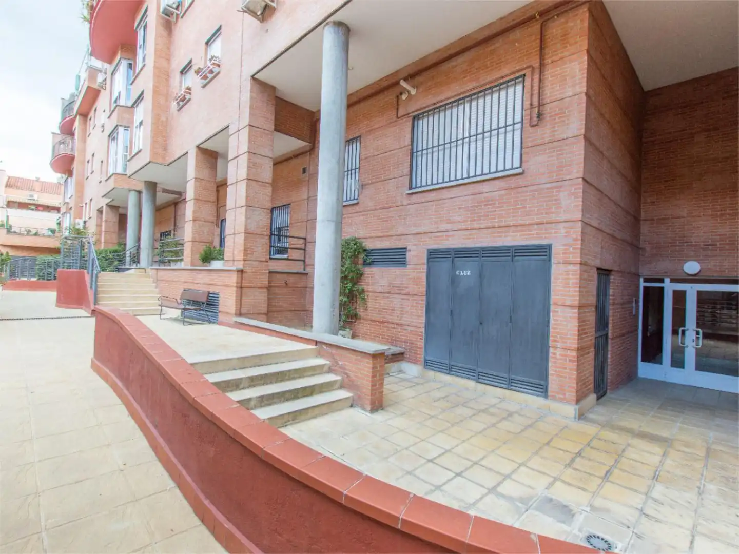 Exterior view of Flat for sale in Madrid  with Air Conditioner, Heating and Private garden