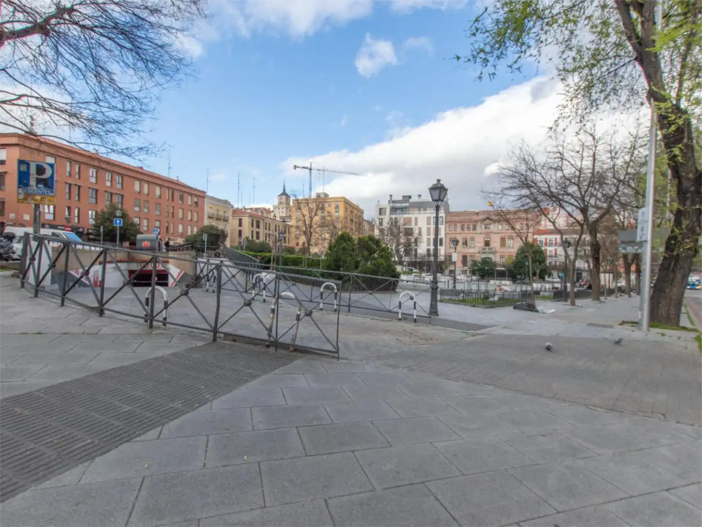 Exterior view of Flat for sale in Madrid  with Air Conditioner, Heating and Private garden