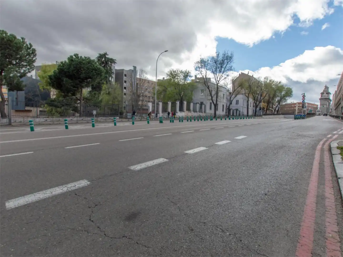 Exterior view of Flat for sale in Madrid  with Air Conditioner, Heating and Private garden