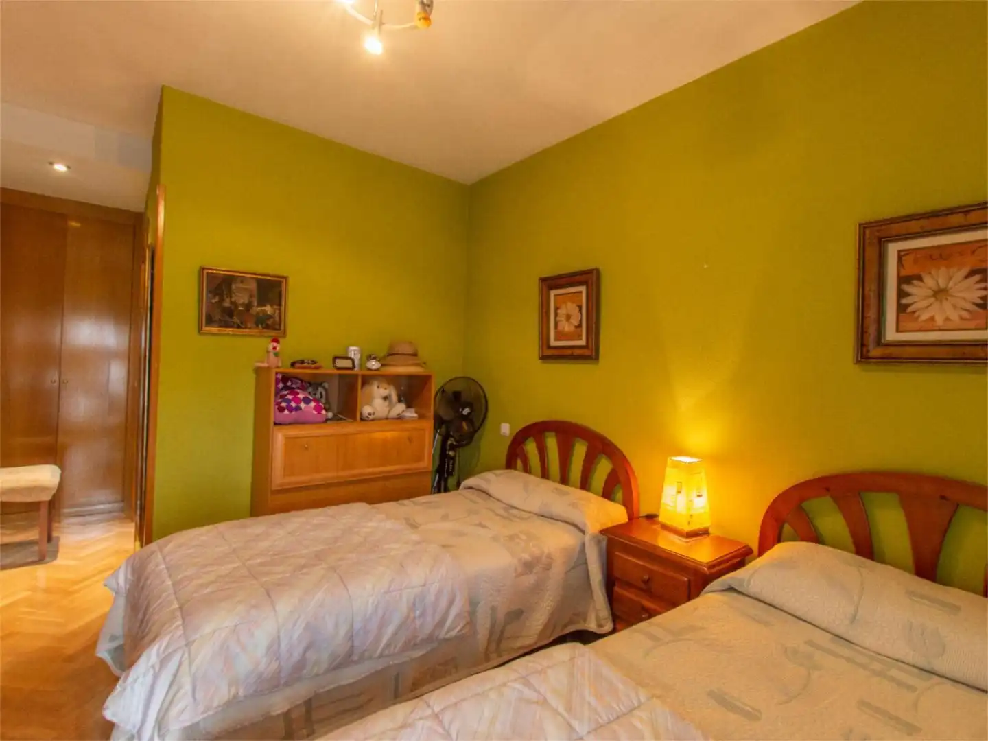 Bedroom of Flat for sale in Madrid  with Air Conditioner, Heating and Private garden