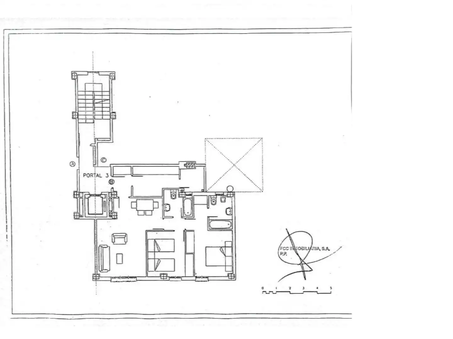 Flat for sale in Madrid  with Air Conditioner, Heating and Private garden