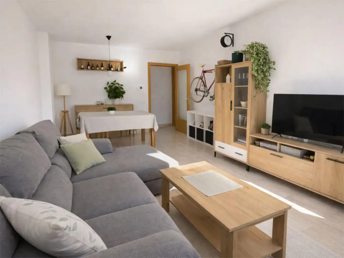 Sala de estar de Piso en venta en Reus con Aire acondicionado y Balcón