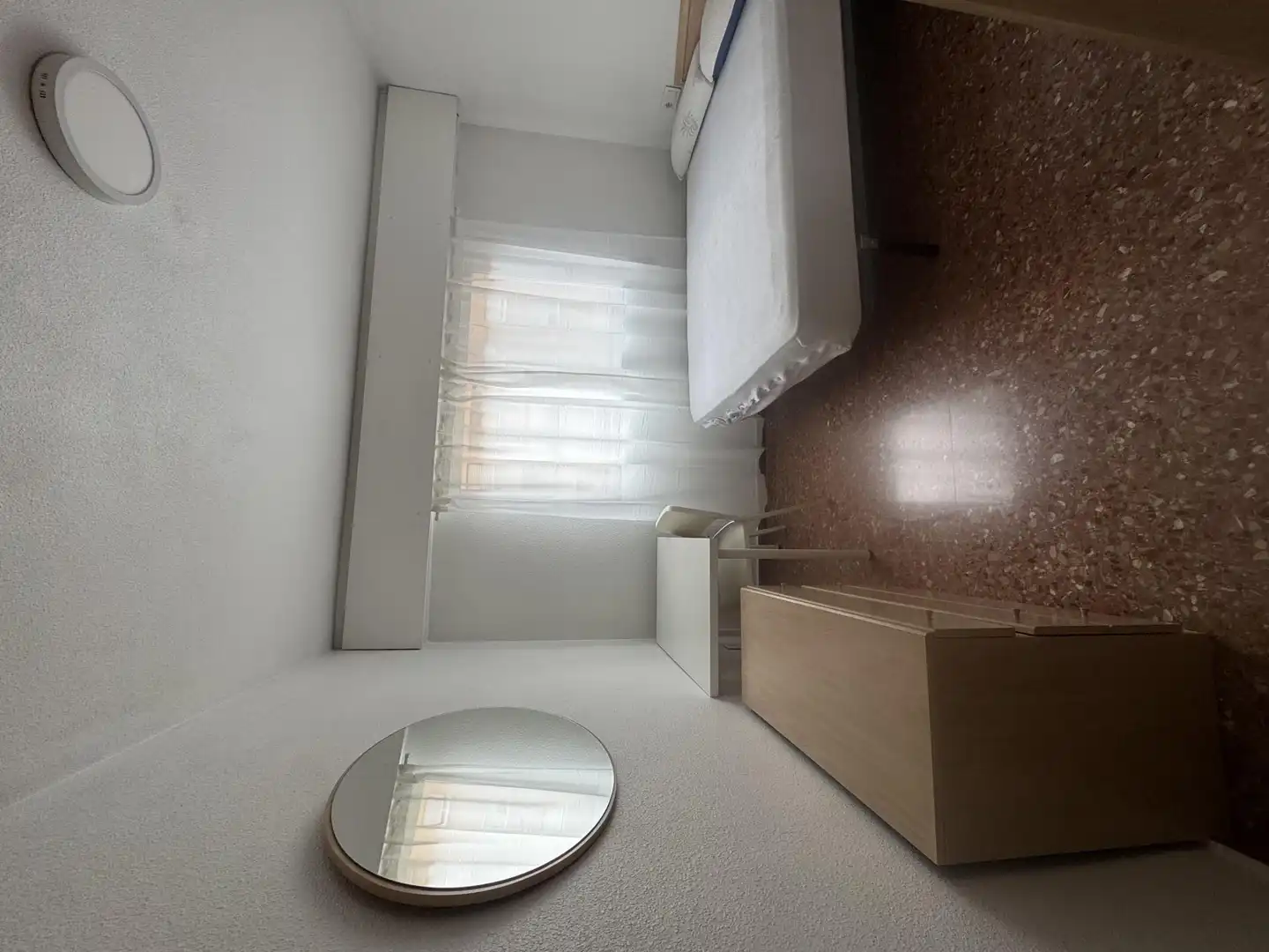 Bedroom of Flat for share in  Valencia Capital  with Furnished and Balcony