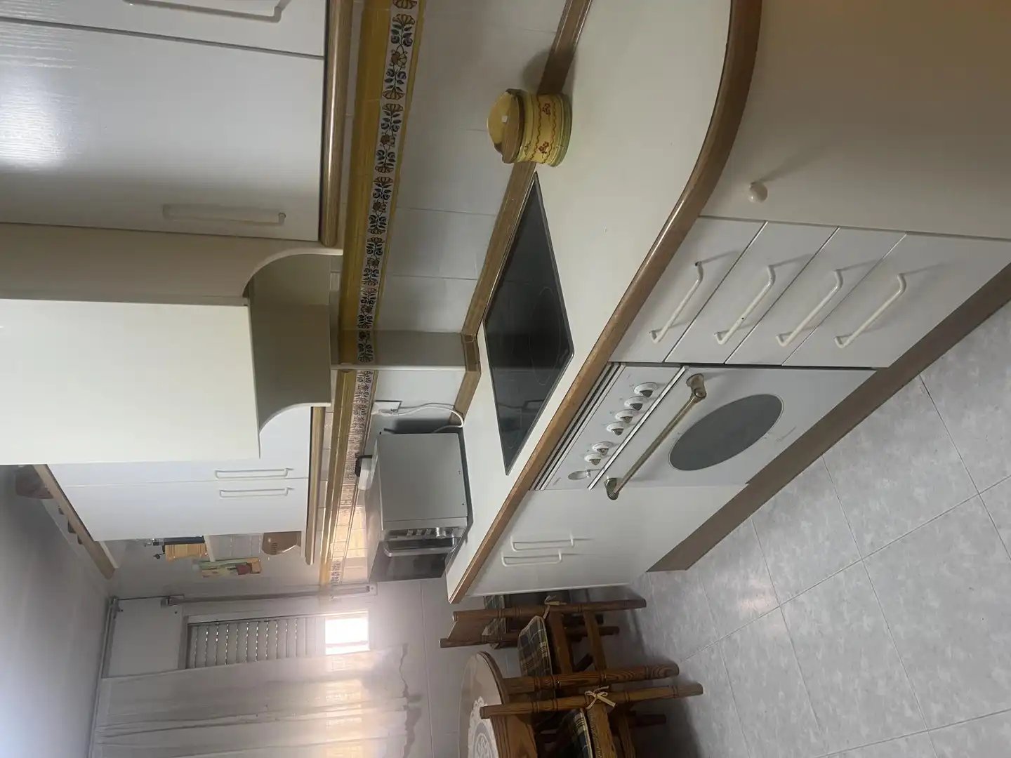 Küche von Einfamilien-Reihenhaus zur Miete in  Zaragoza Capital mit Heizung, Privatgarten und Parkett