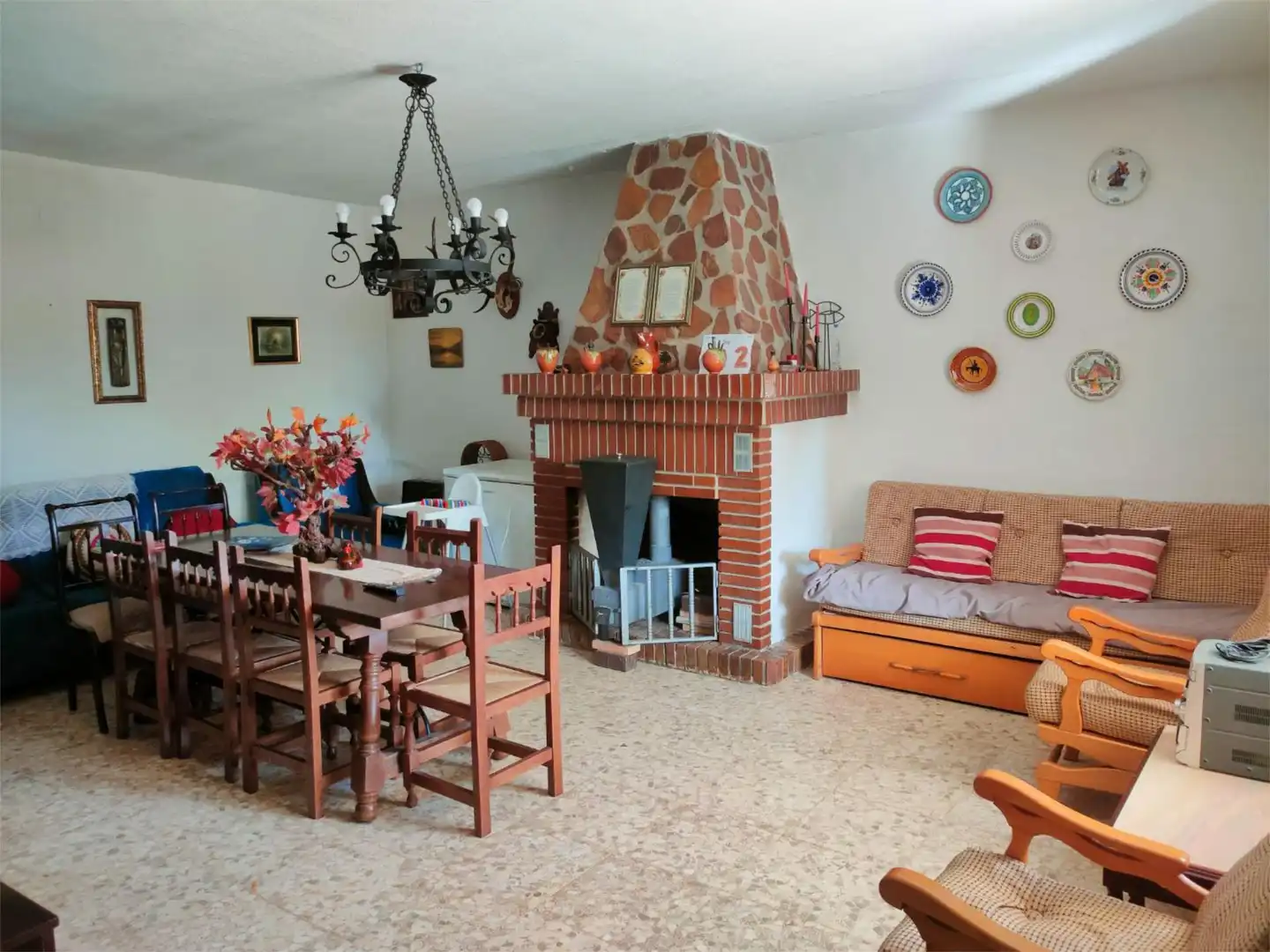 Casa o chalet en venta en Calle de la Piscina, 19, Pozuelo de Calatrava Comedor de Casa o chalet en venta en Pozuelo de Calatrava con Piscina