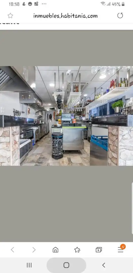 Commercial properties for rent in Avenida de Holanda, Playa de San Juan Kitchen of Commercial properties for rent in Alicante / Alacant with Air Conditioner