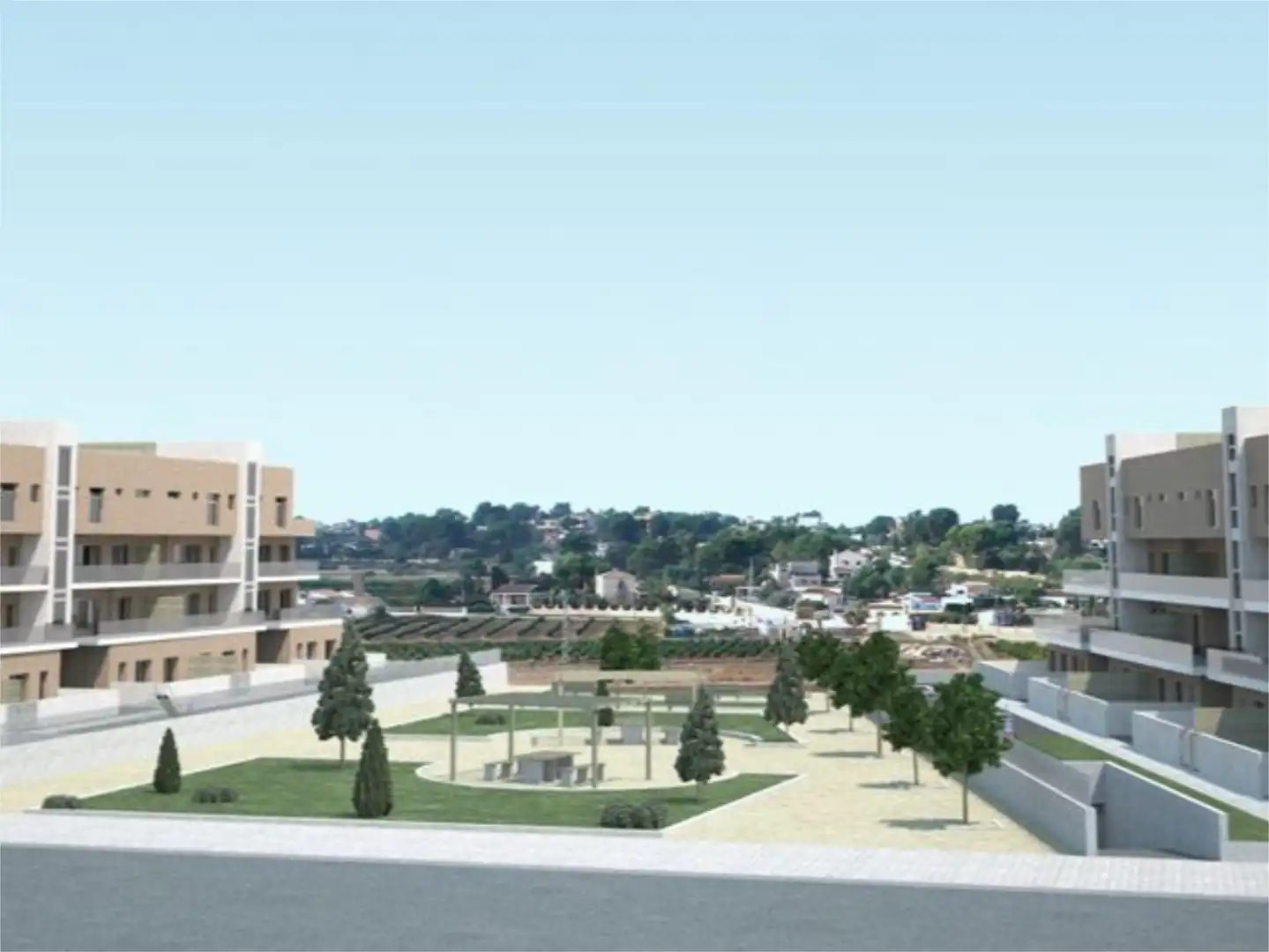 Wohnung zum Verkauf in Avenida Pont Saint Martin, 101, Bétera Terrasse von Wohnung zum Verkauf in Bétera mit Klimaanlage, Terrasse und Schwimmbad