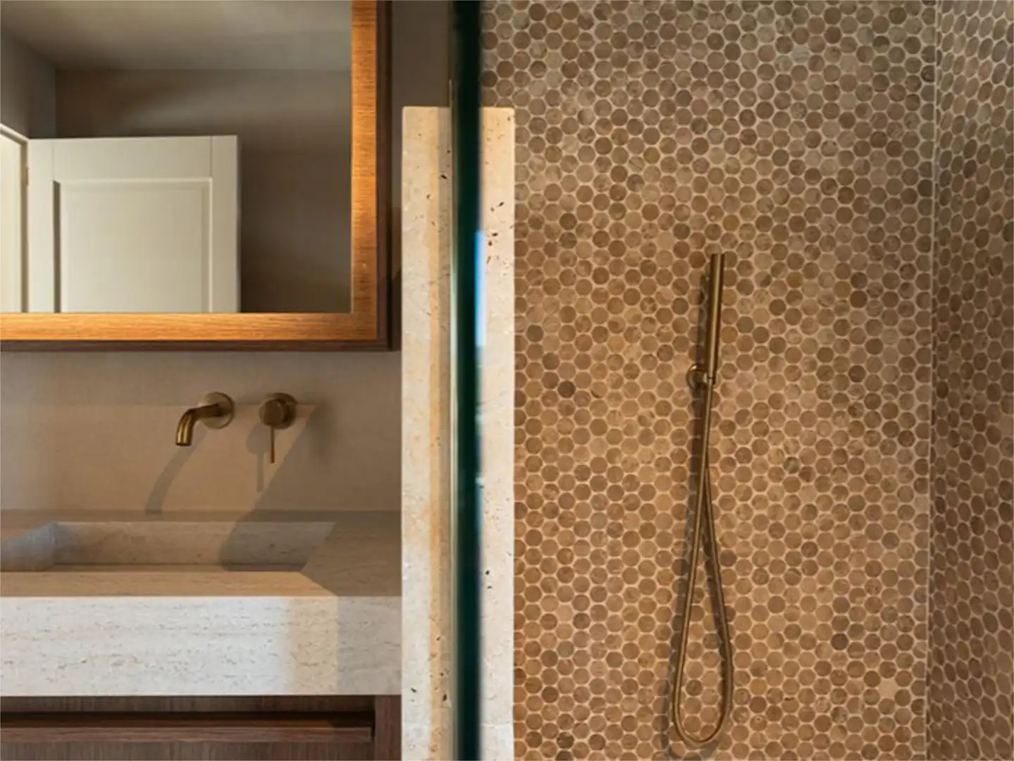Bathroom of Flat for sale in Jávea / Xàbia  with Air Conditioner, Heating and Private garden