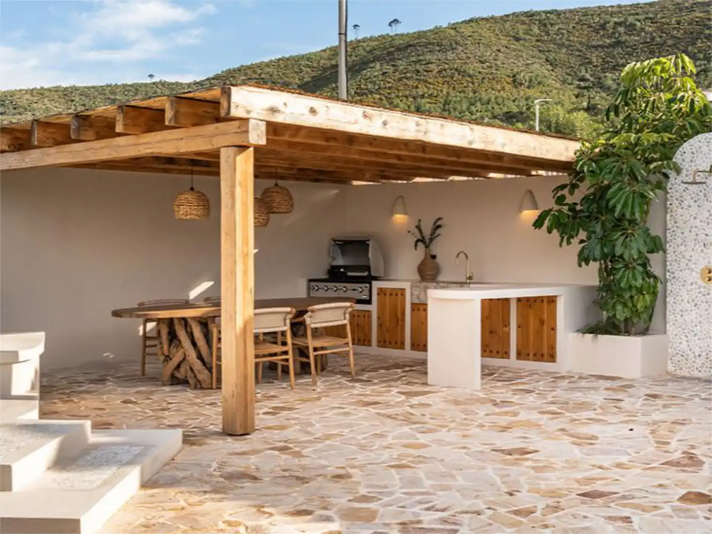 Terrace of Flat for sale in Jávea / Xàbia  with Air Conditioner, Heating and Private garden