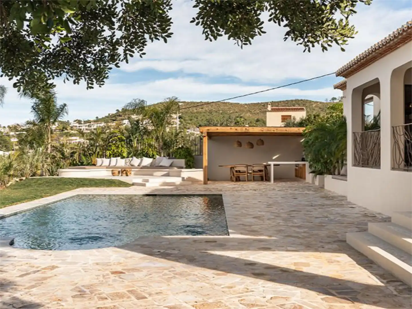 Terrace of Flat for sale in Jávea / Xàbia  with Air Conditioner, Heating and Private garden