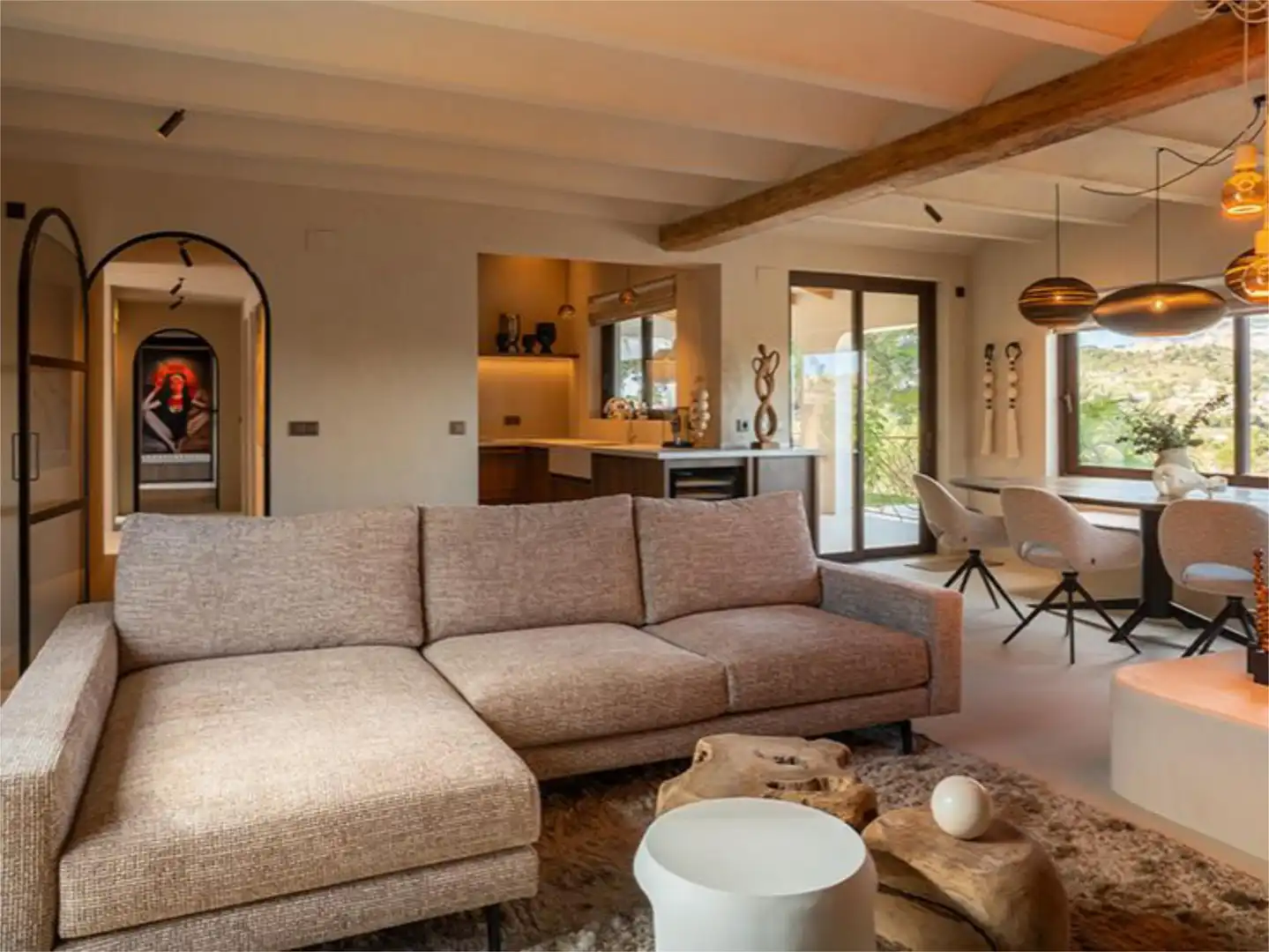 Living room of Flat for sale in Jávea / Xàbia  with Air Conditioner, Heating and Private garden