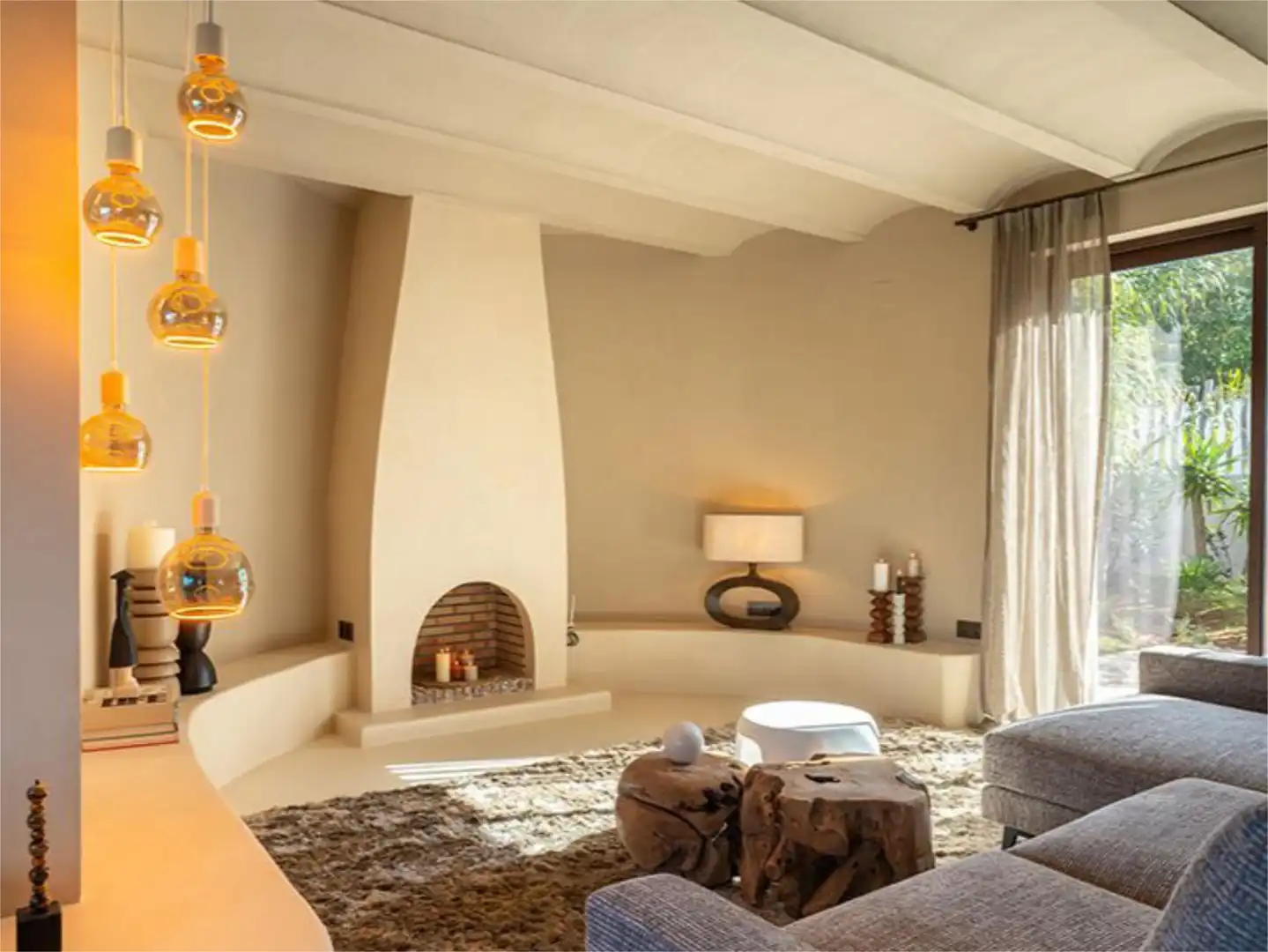 Living room of Flat for sale in Jávea / Xàbia  with Air Conditioner, Heating and Private garden
