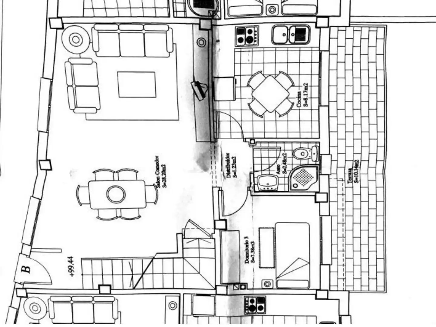 Flat for sale in Puebla de Don Fadrique  with Terrace, Storage room and Furnished