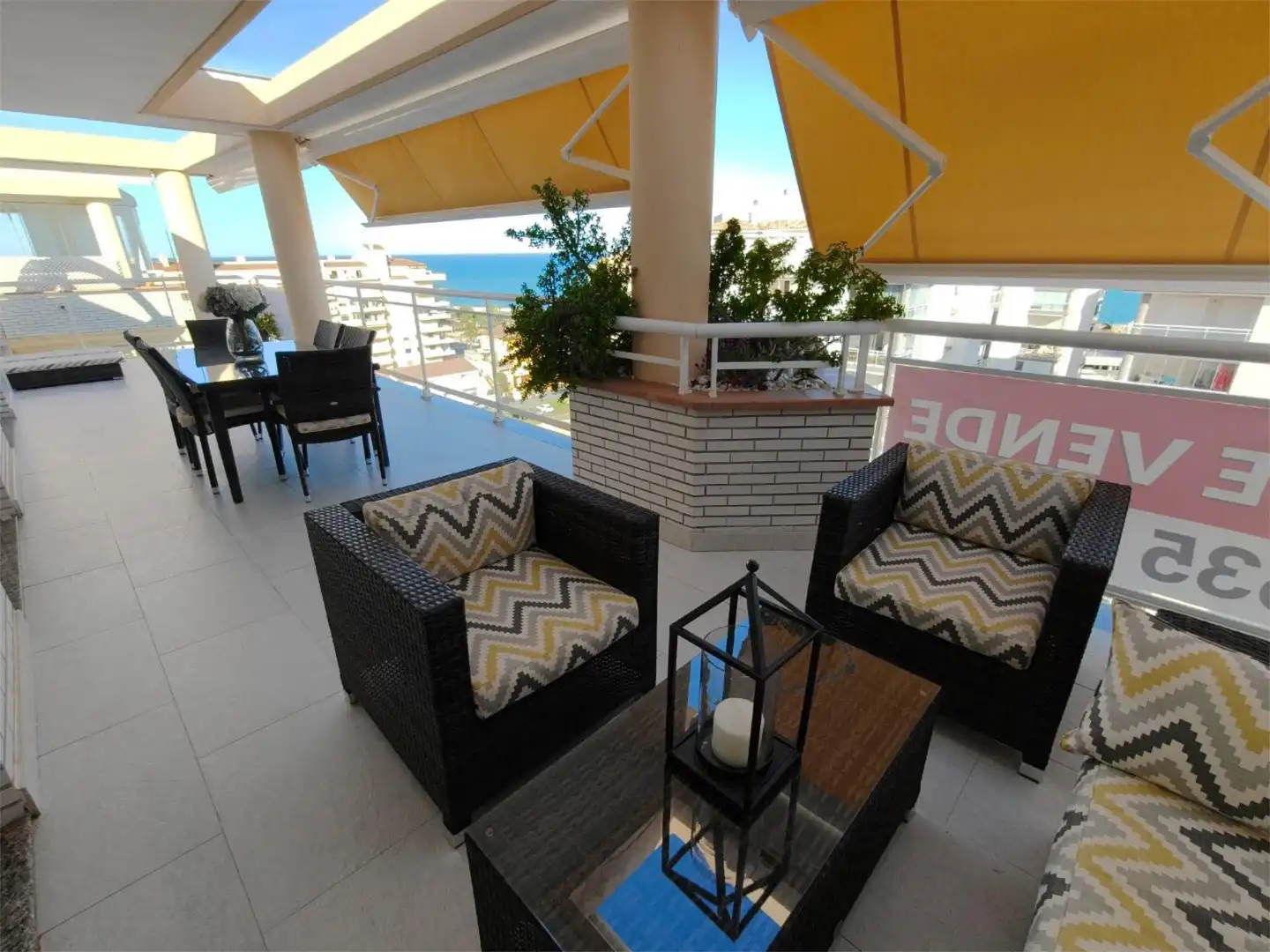 Ático en venta en Carrer D' Alacant, 8, Playa Norte Terraza de Ático en venta en Peñíscola / Peníscola con Aire acondicionado, Terraza y Piscina