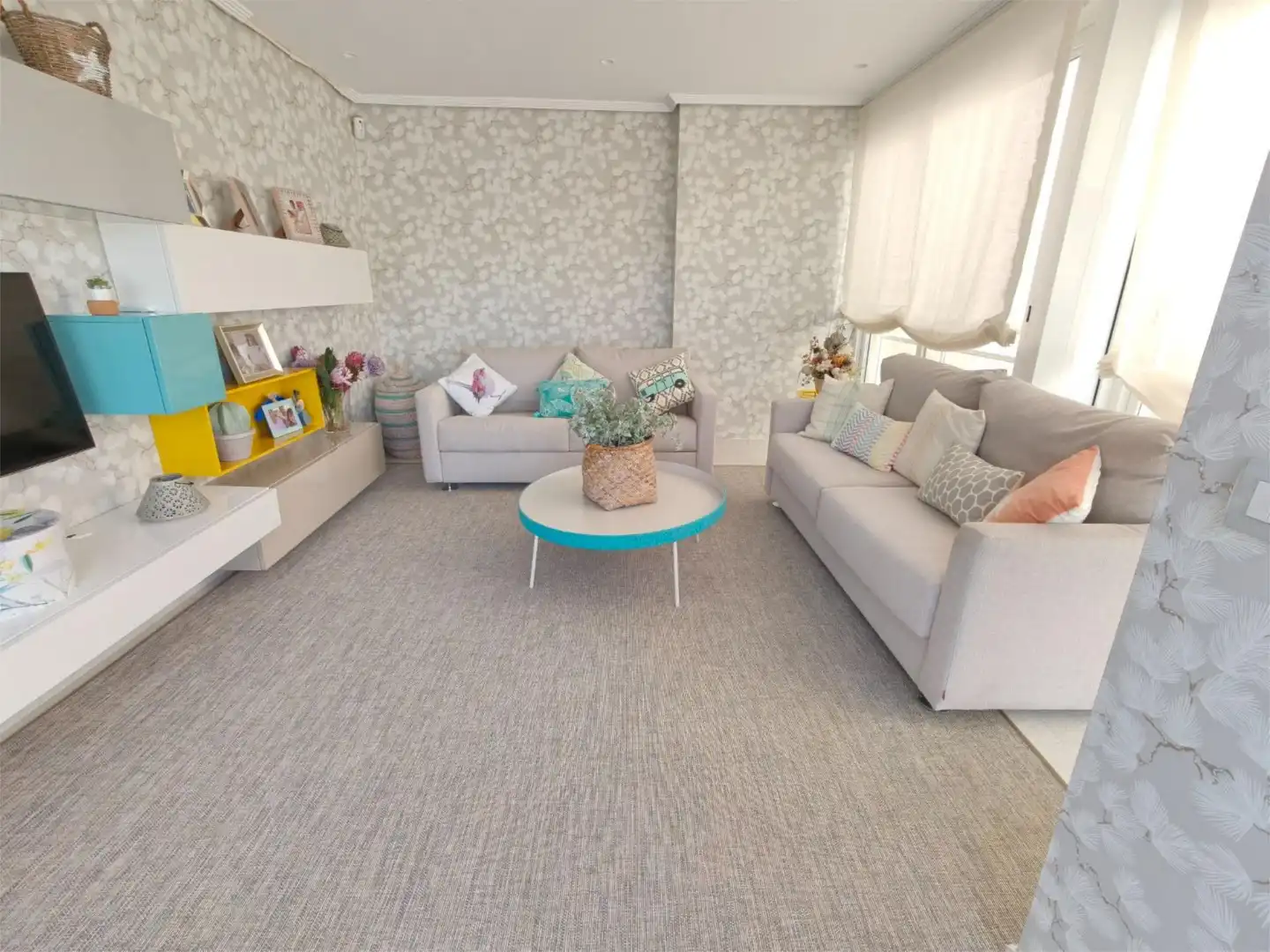 Ático en venta en Carrer D' Alacant, 8, Playa Norte Sala de estar de Ático en venta en Peñíscola / Peníscola con Aire acondicionado, Terraza y Piscina