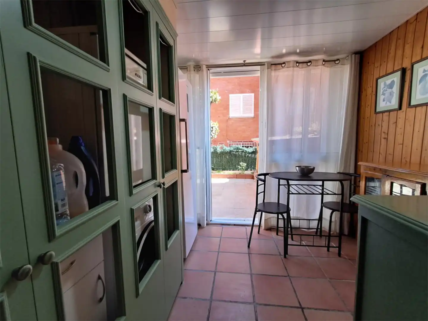 Terraza de Piso en venta en Santa Coloma de Cervelló con Calefacción, Jardín privado y Parquet