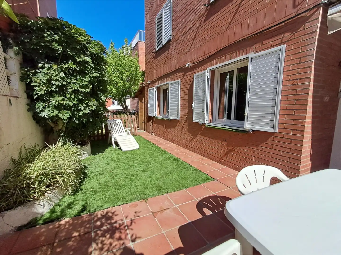 Terraza de Piso en venta en Santa Coloma de Cervelló con Calefacción, Jardín privado y Parquet