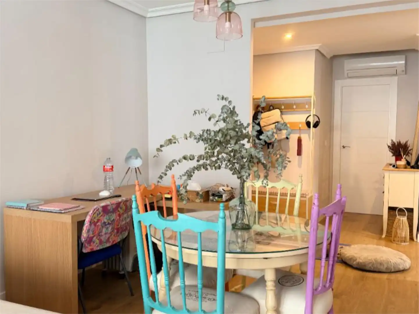 Habitación en Calle Tejares, 39, Carretas - Pajarita Comedor de Piso para compartir en Albacete con Aire acondicionado, Calefacción y Parquet