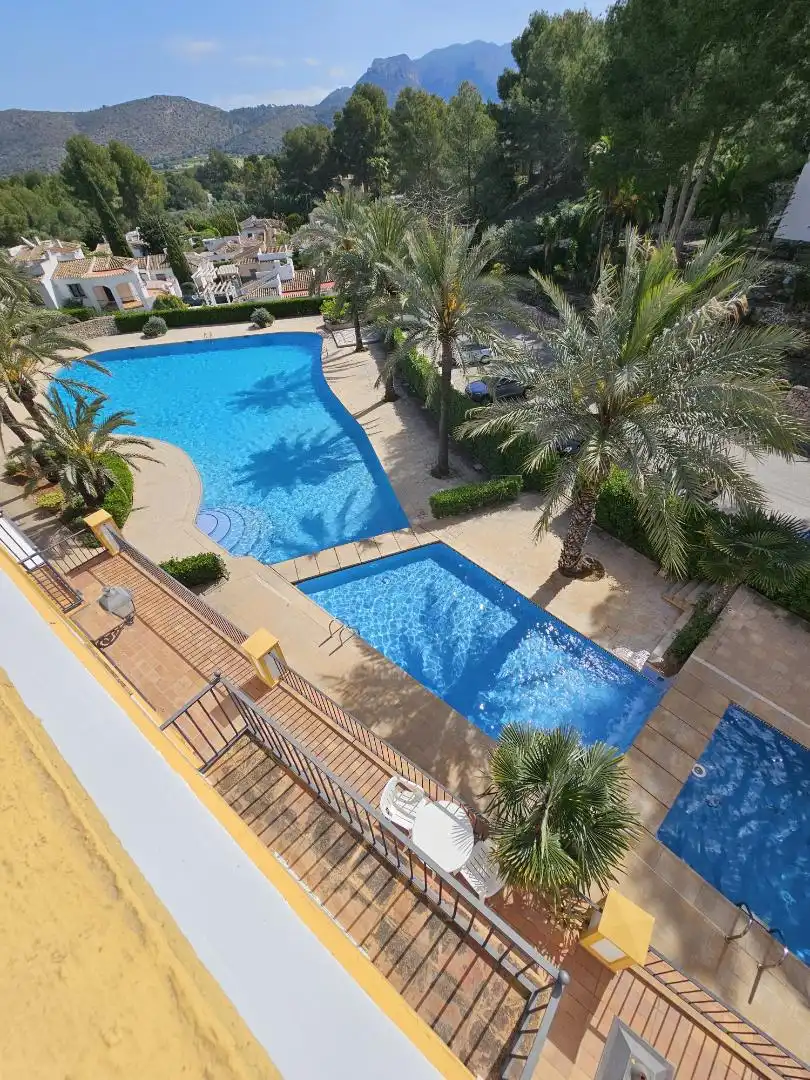 Flat for sale in Avenida de la Marina Alta, 86, Pedreguer Swimming pool of Flat for sale in Pedreguer with Air Conditioner, Private garden and Swimming Pool