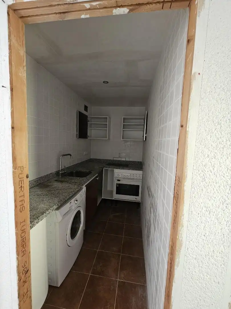 Flat for sale in Avenida de la Marina Alta, 86, Pedreguer Kitchen of Flat for sale in Pedreguer with Air Conditioner, Private garden and Swimming Pool