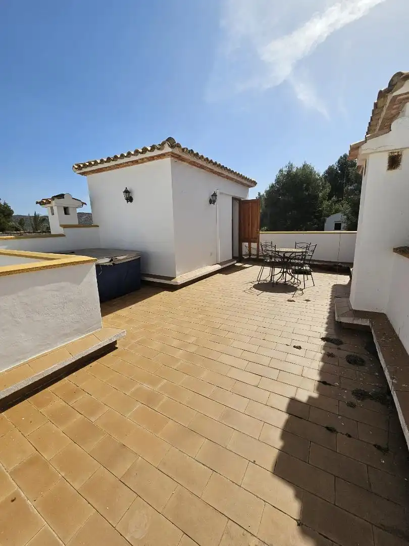 Flat for sale in Avenida de la Marina Alta, 86, Pedreguer Terrace of Flat for sale in Pedreguer with Air Conditioner, Private garden and Swimming Pool