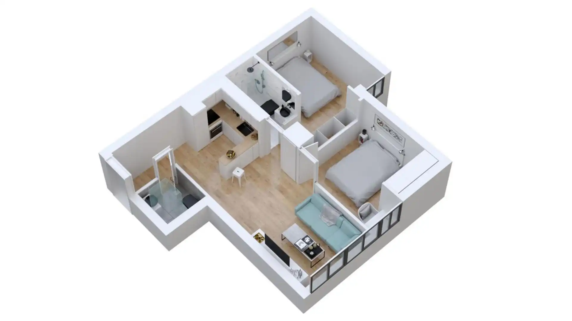 Flat for rent in Avenida de Alberto Alcocer, 43, Nueva España Flat for rent in Madrid Capital with Air Conditioner, Terrace and Swimming Pool