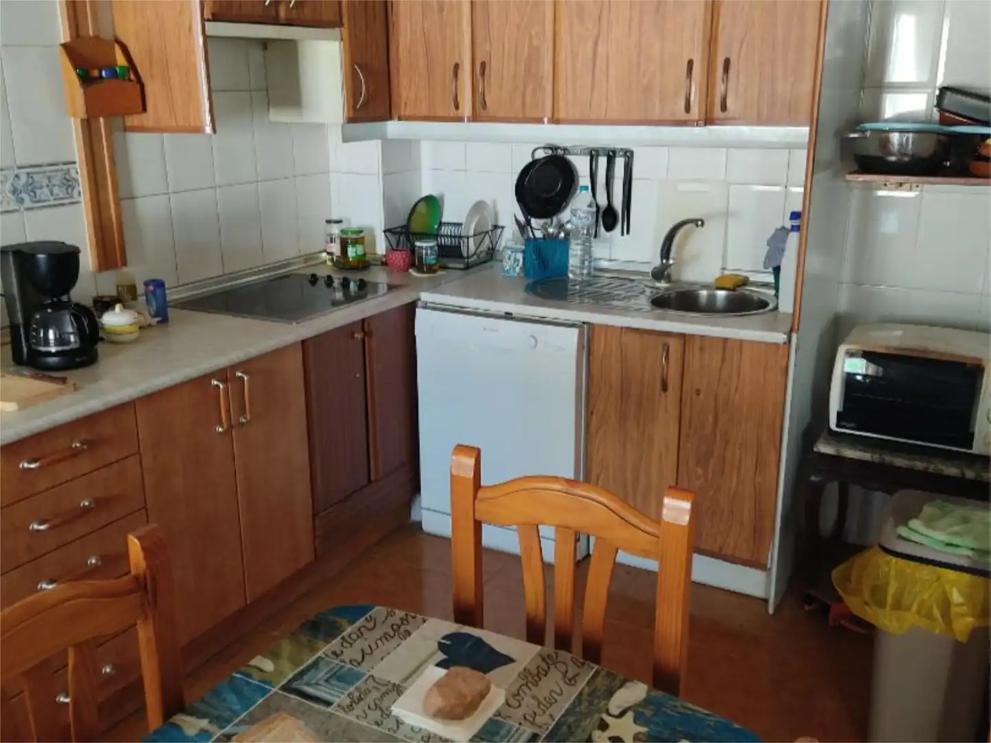 Cocina de Piso en venta en El Casar de Escalona con Aire acondicionado, Calefacción y Jardín privado