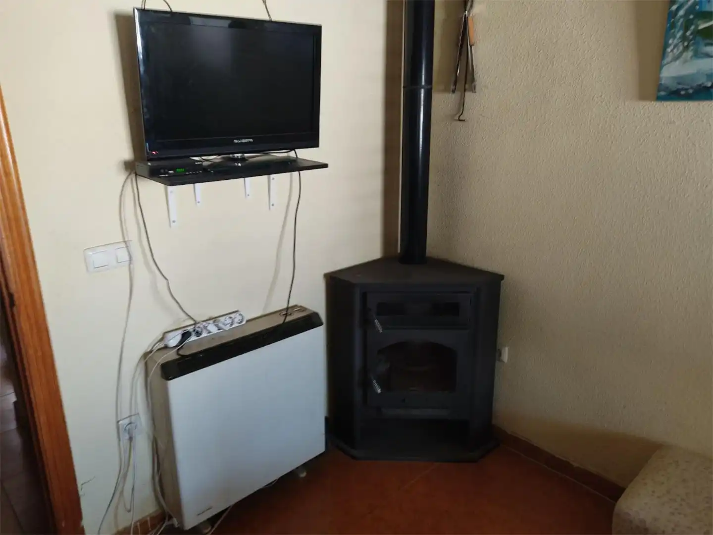 Sala de estar de Piso en venta en El Casar de Escalona con Aire acondicionado, Calefacción y Jardín privado