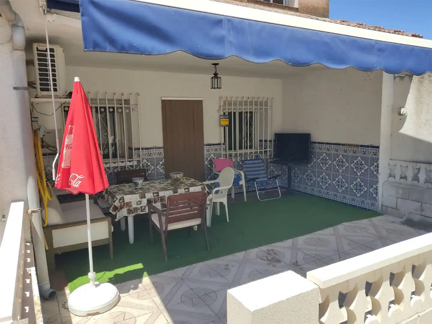 Terraza de Piso en venta en El Casar de Escalona con Aire acondicionado, Calefacción y Jardín privado