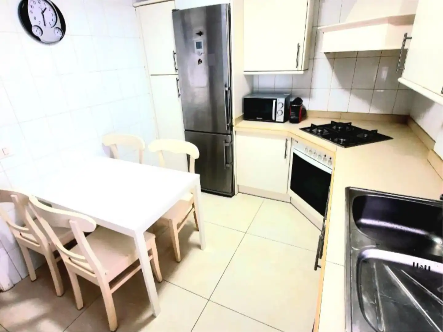 Kitchen of Flat for rent in El Sauzal  with Terrace, Storage room and Furnished