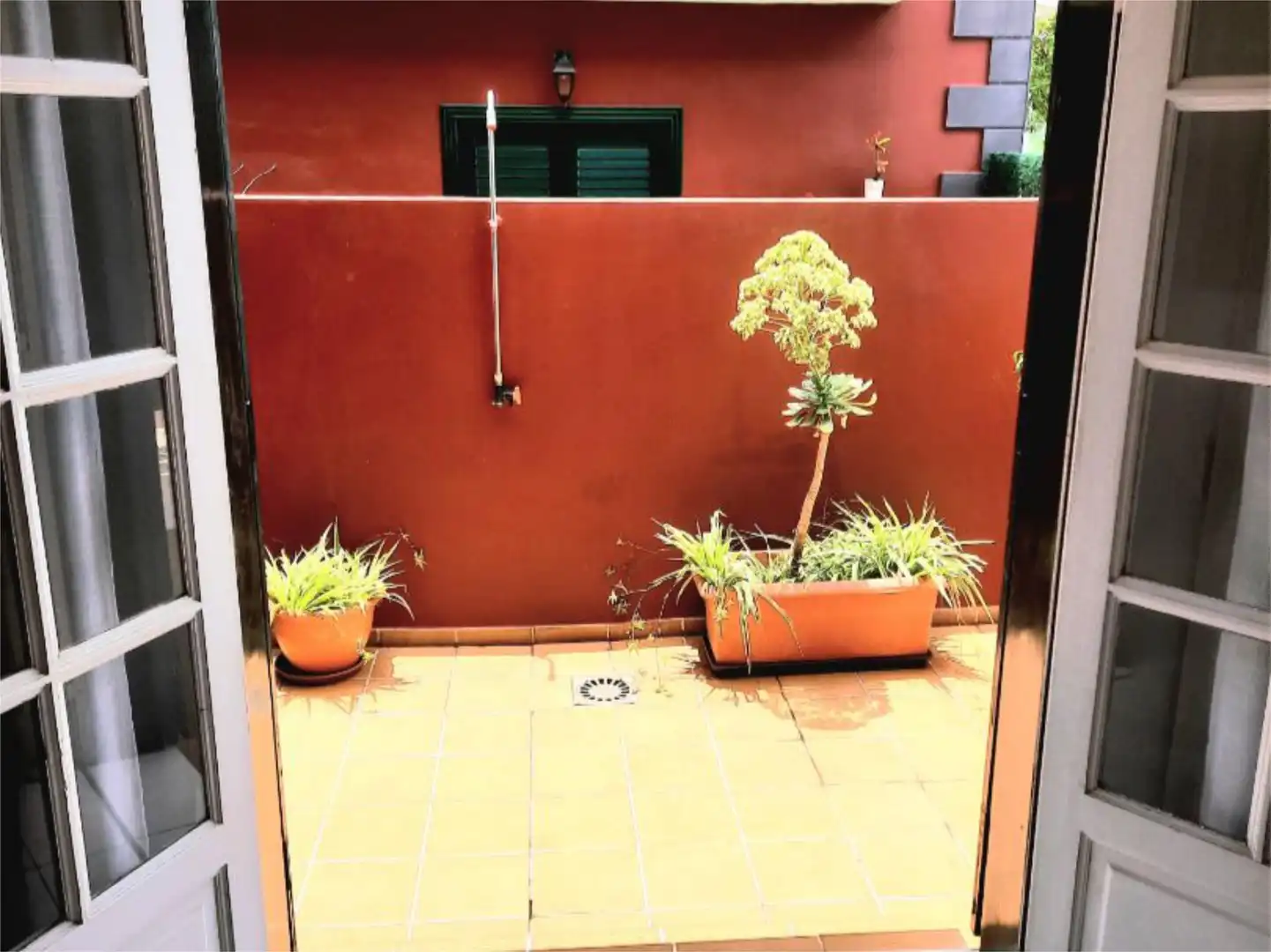 Terrace of Flat for rent in El Sauzal  with Terrace, Storage room and Furnished
