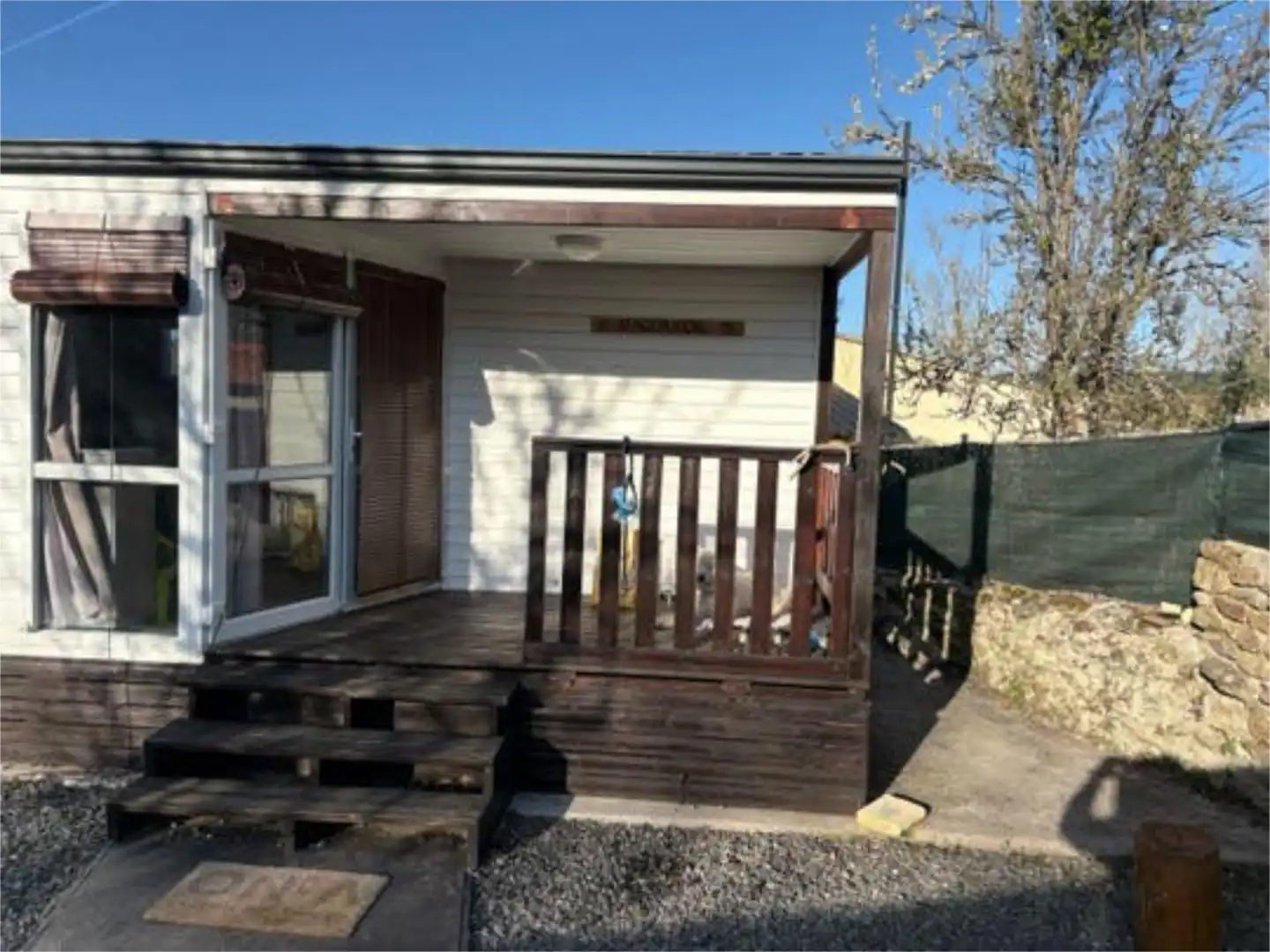 Vista exterior de Casa o chalet en venta en Mombuey con Jardín privado, Terraza y Amueblado