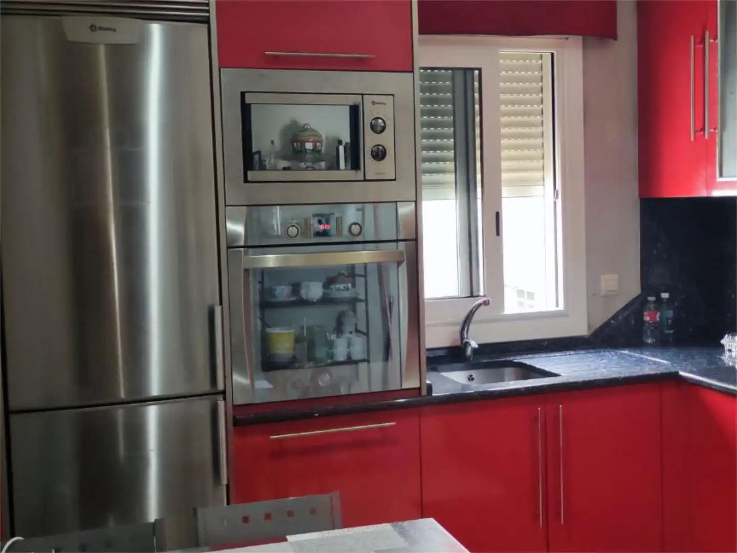 Kitchen of Flat for sale in Ourense Capital   with Air Conditioner, Heating and Parquet flooring