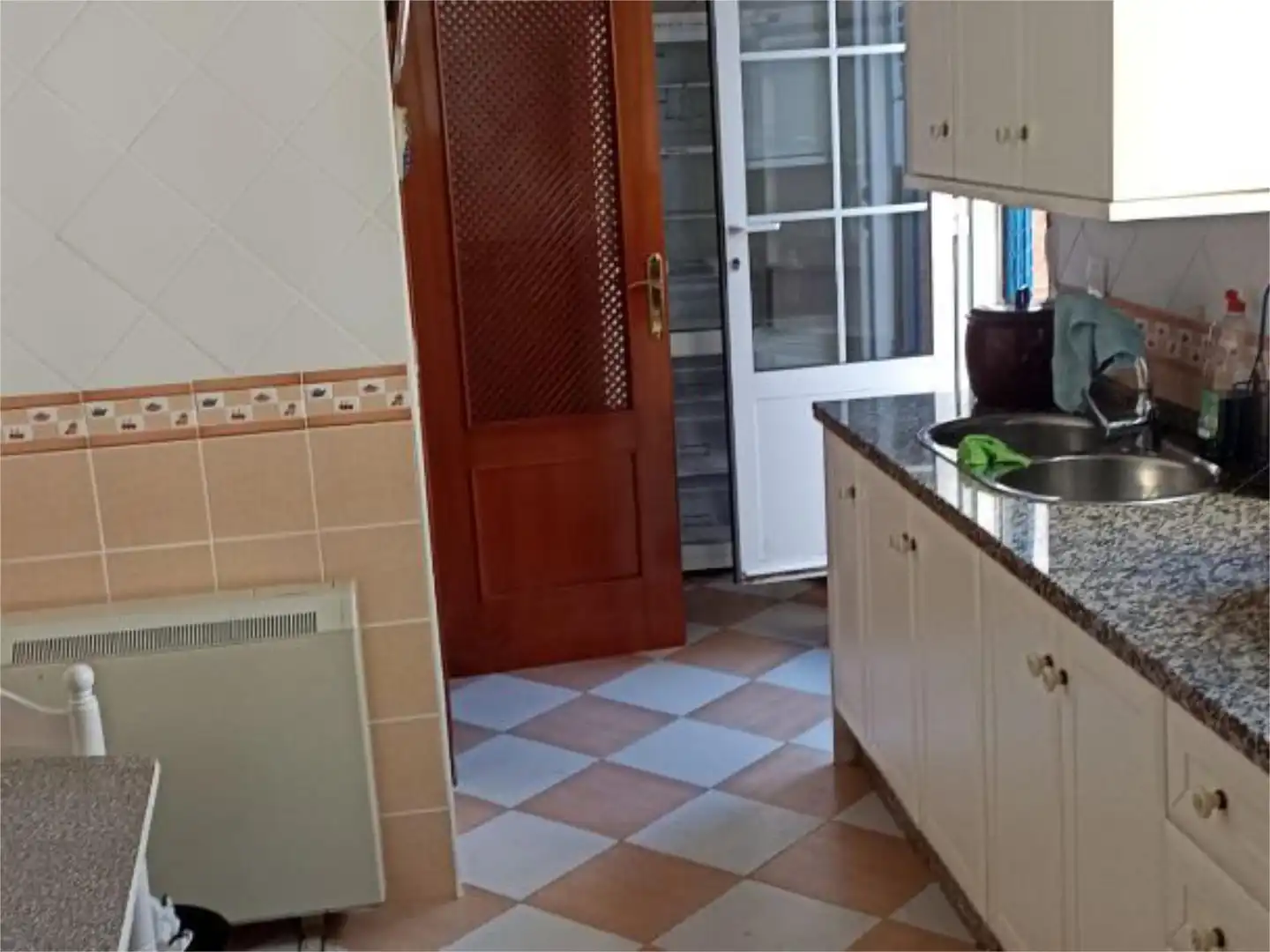 Cuina de Casa adosada en venda en Valverde de Llerena amb Terrassa i Balcó