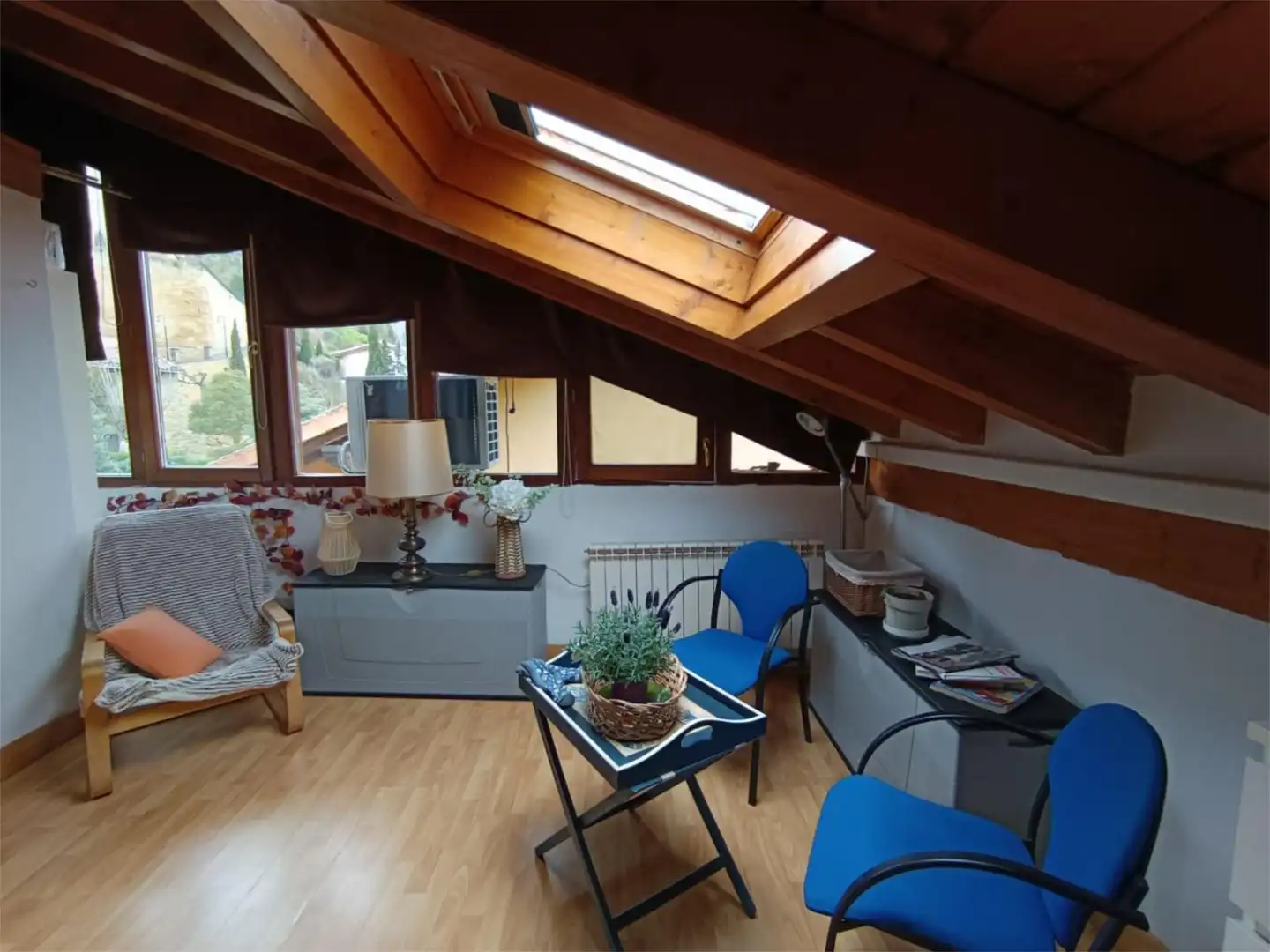 Balcony of Flat for sale in Labastida / Bastida  with Air Conditioner
