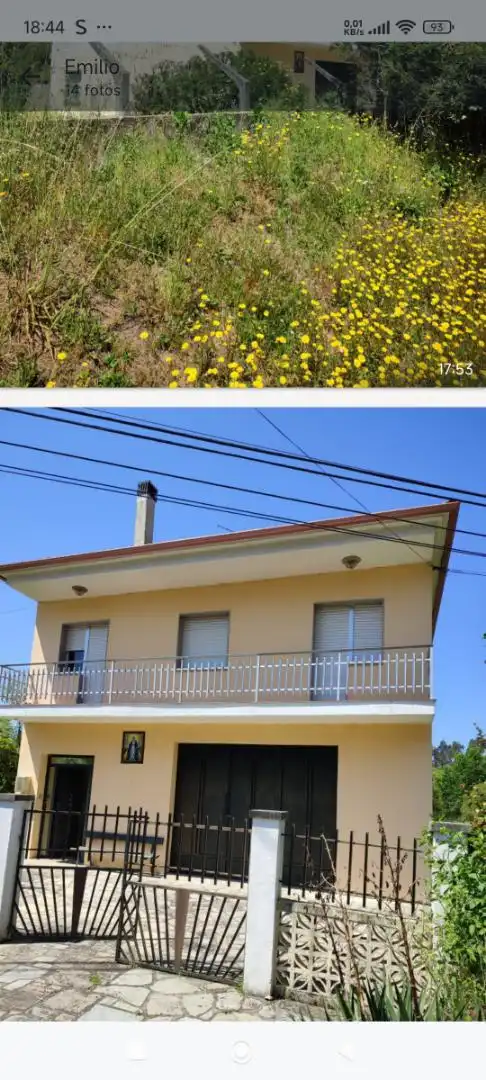 Vista exterior de Casa o chalet en venta en Cortegada con Terraza y Balcón