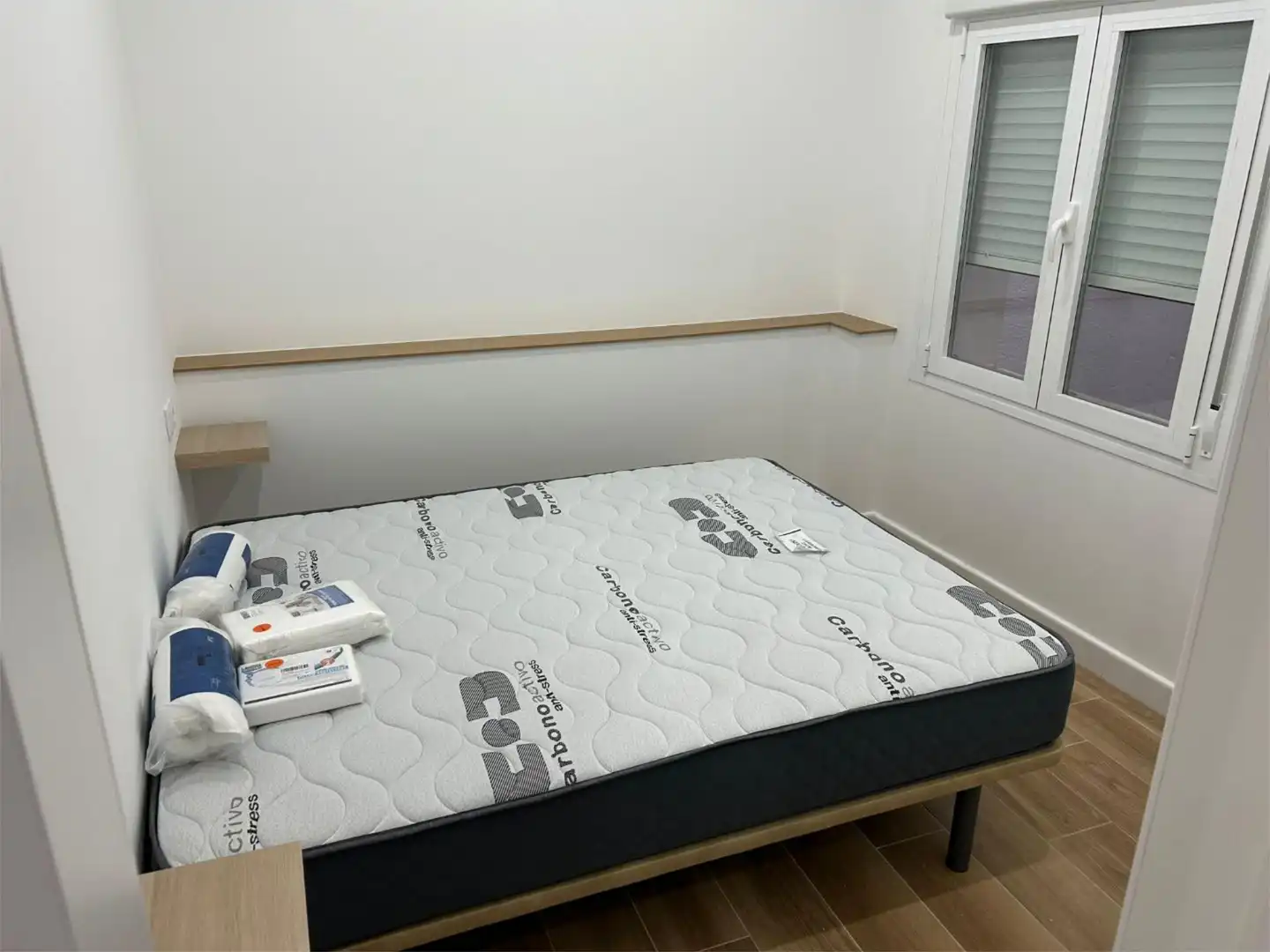 Flat for rent in Calle Real, Almendralejo Bedroom of Flat for rent in Almendralejo with Air Conditioner, Heating and Furnished