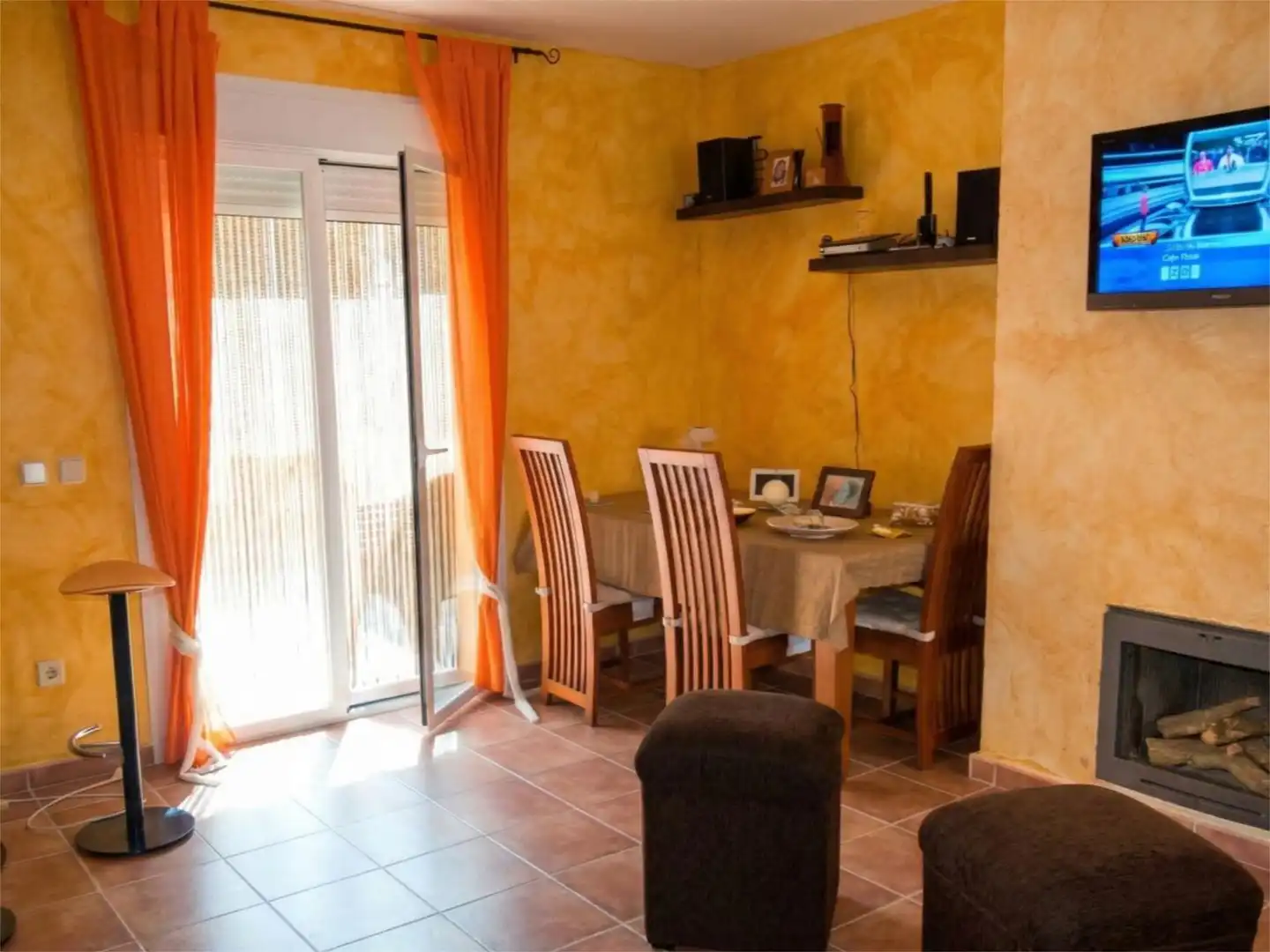 Dining room of Single-family semi-detached for sale in Recas  with Heating, Storage room and Swimming Pool