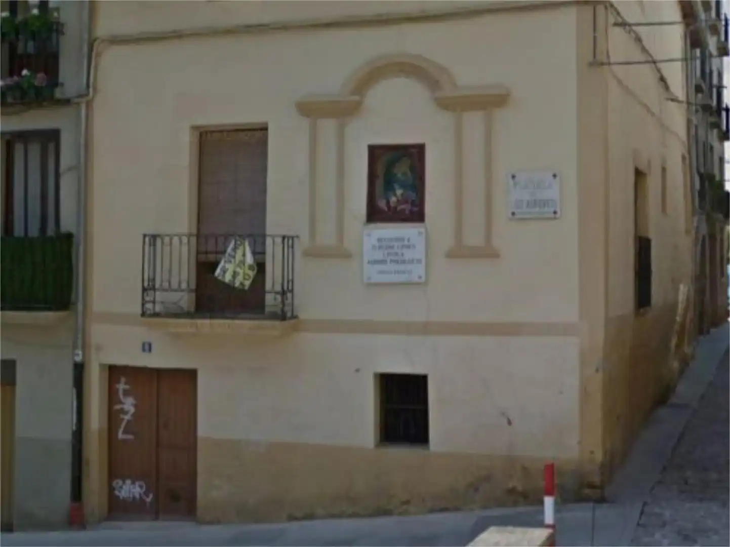 Vista exterior de Piso en venta en Tafalla con Trastero y Balcón