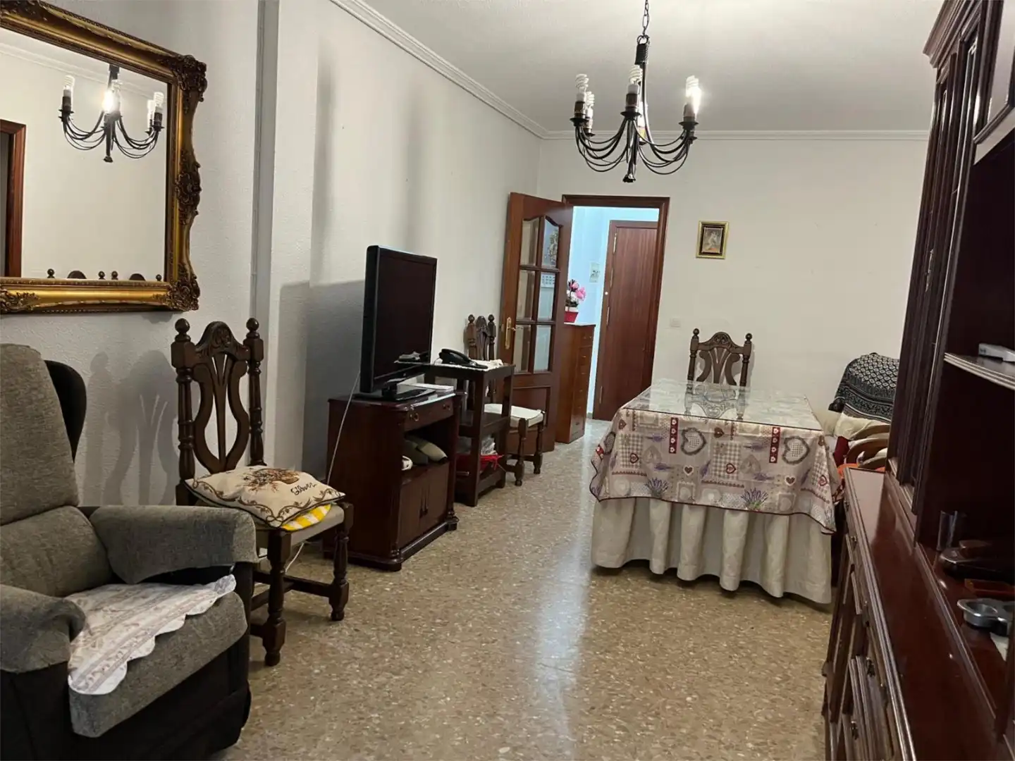 Living room of Flat for sale in  Córdoba Capital  with Air Conditioner, Heating and Private garden
