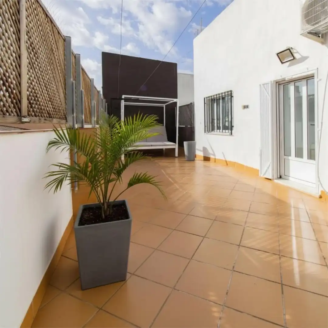Terrasse von Dachboden zum Verkauf in Massamagrell mit Klimaanlage und Terrasse
