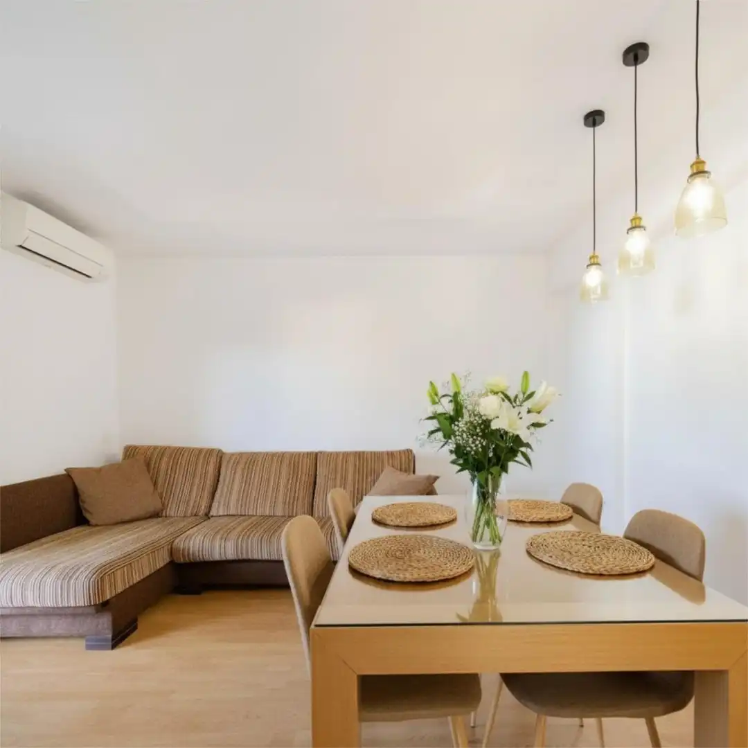 Esszimmer von Dachboden zum Verkauf in Massamagrell mit Klimaanlage und Terrasse