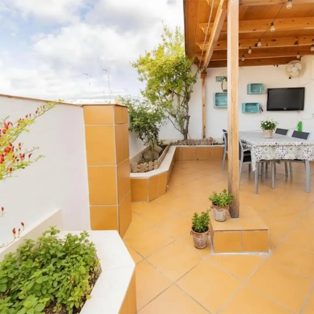 Terrasse von Dachboden zum Verkauf in Massamagrell mit Klimaanlage und Terrasse
