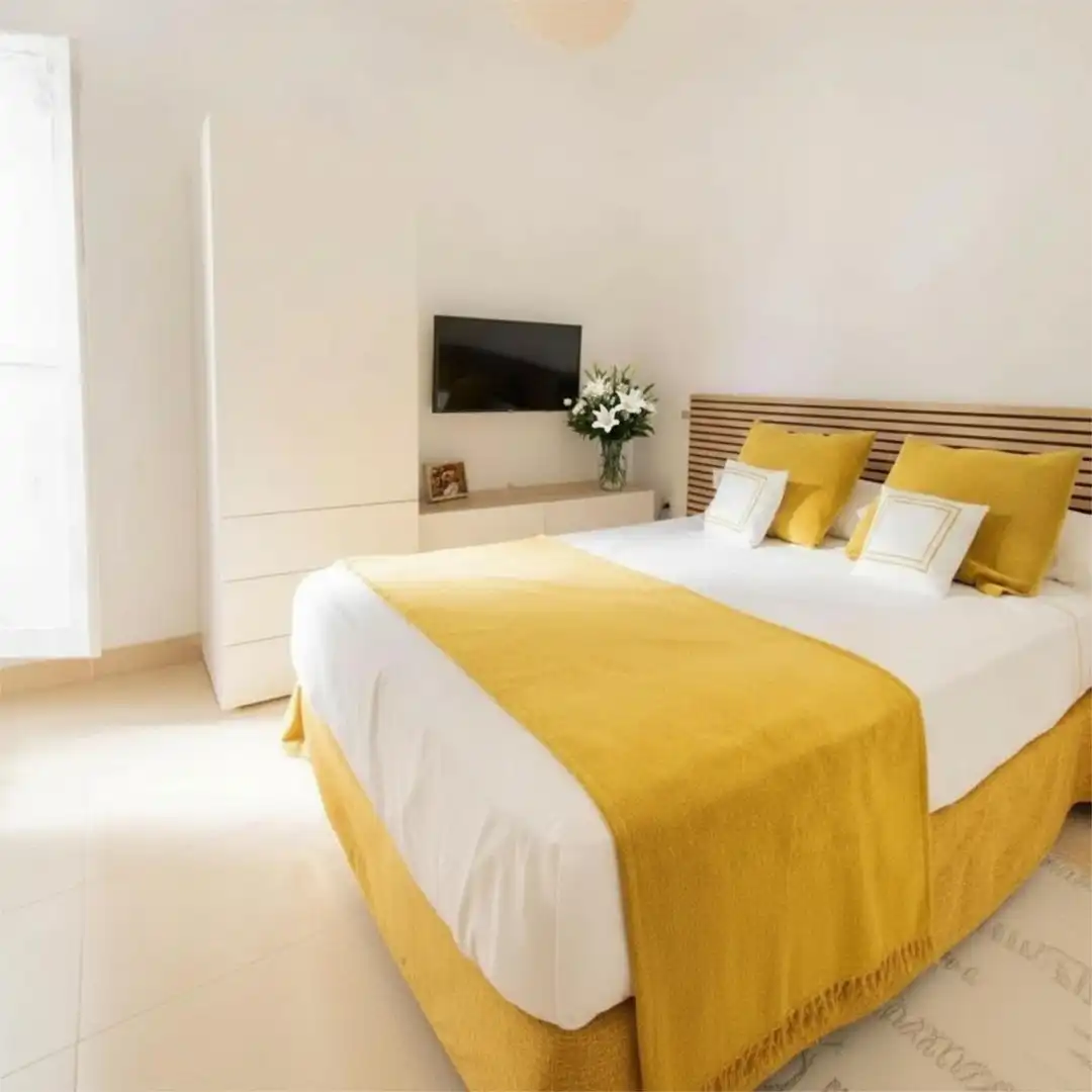 Schlafzimmer von Dachboden zum Verkauf in Massamagrell mit Klimaanlage und Terrasse
