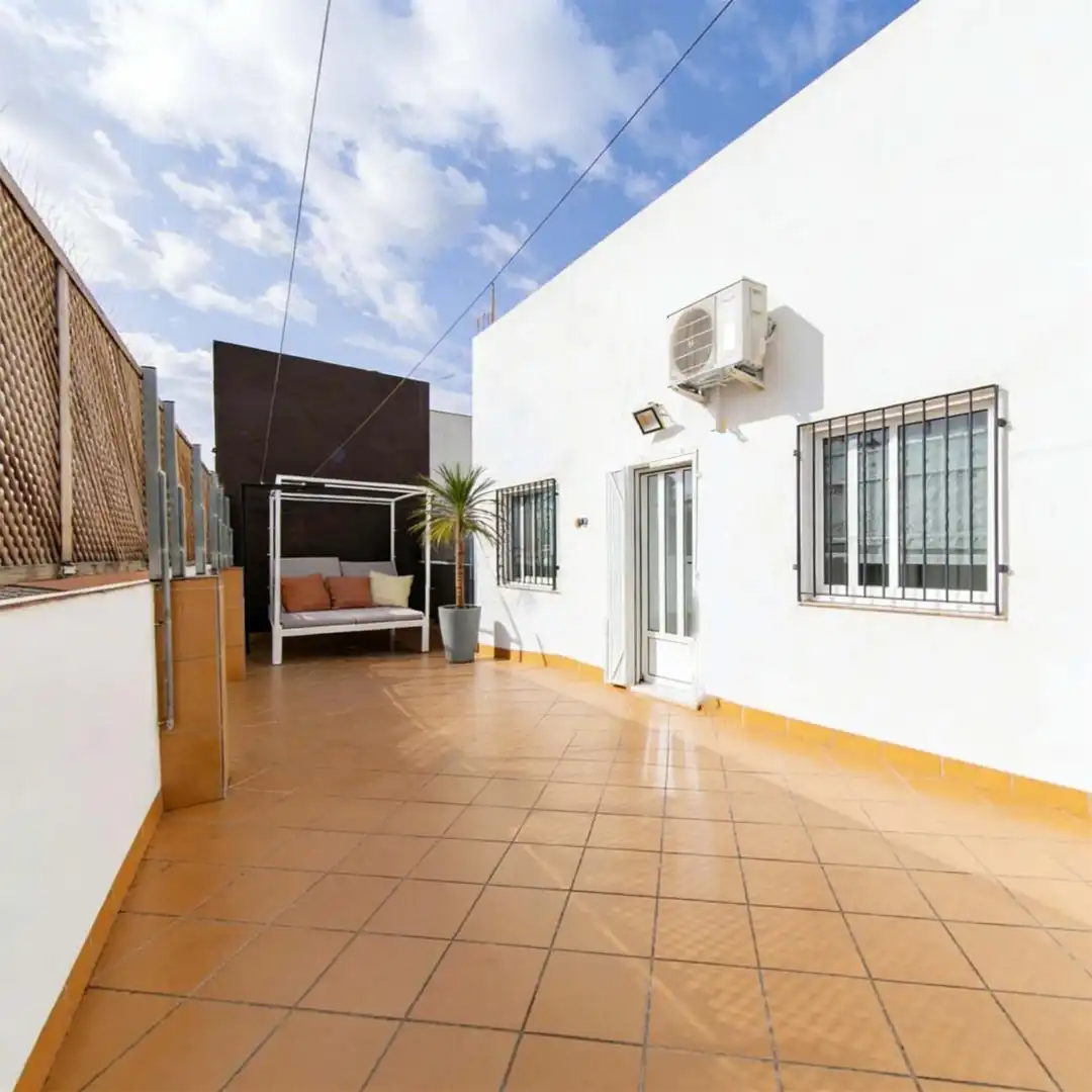 Terrasse von Dachboden zum Verkauf in Massamagrell mit Klimaanlage und Terrasse