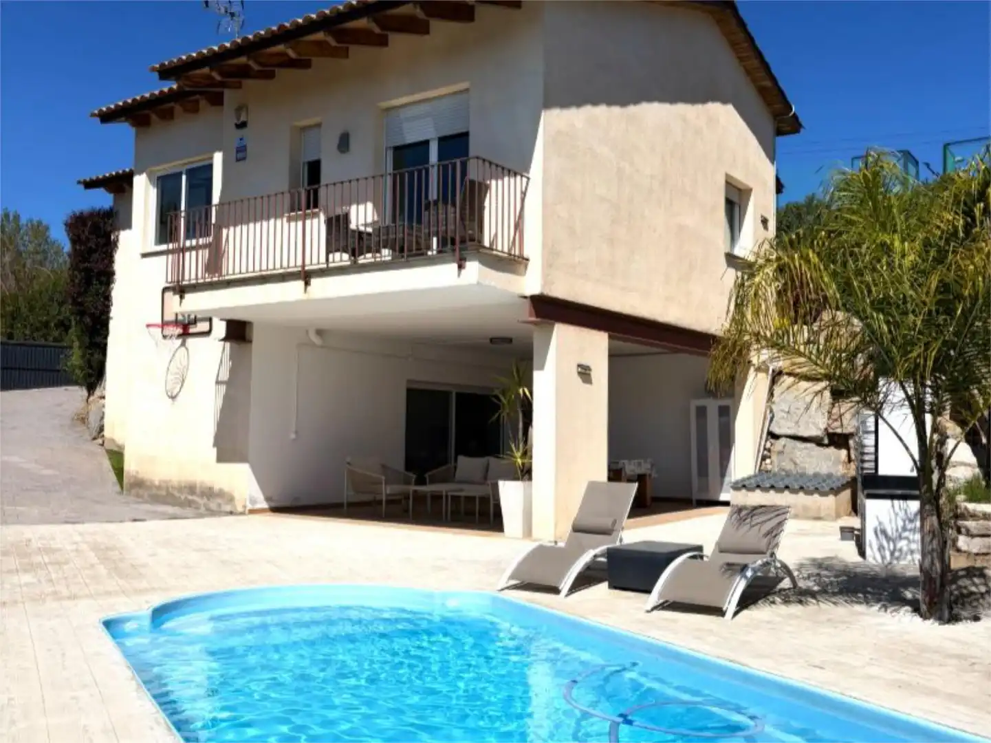 Terrace of Houses for sale in Caldes de Montbui  with Air Conditioner, Terrace and Swimming Pool